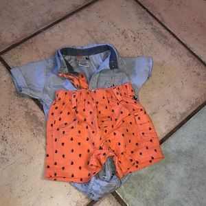 Two piece onesie set